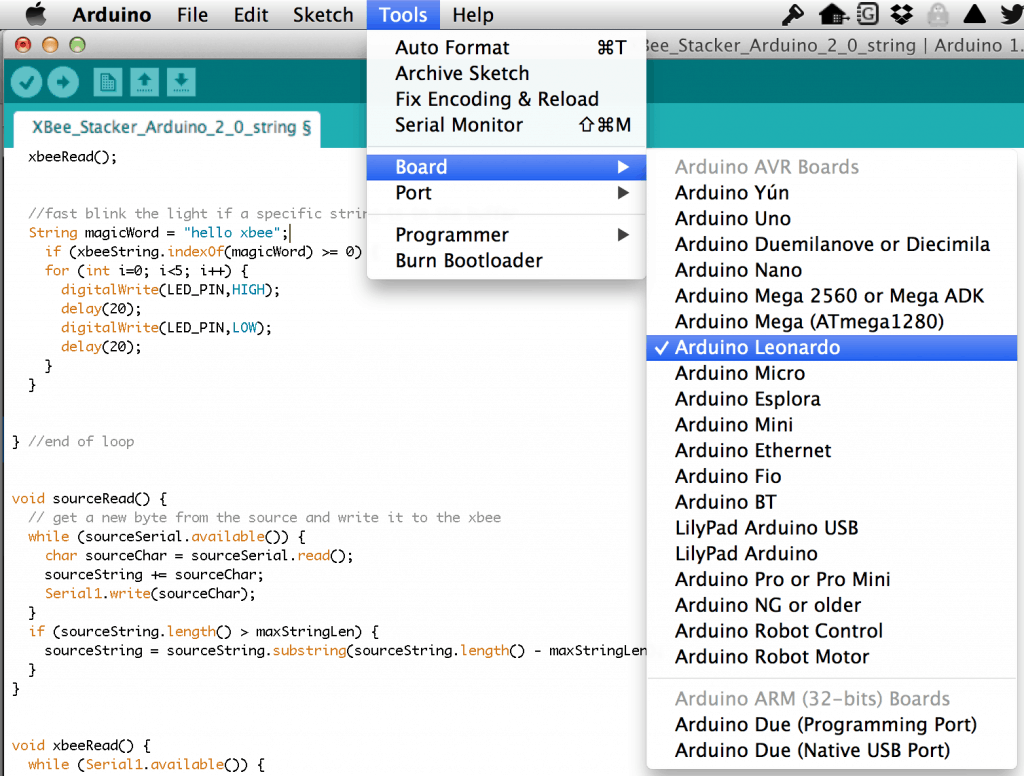 XBeePlus Arduino – Rob Faludi